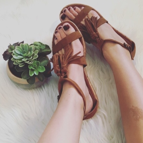 Mossimo Supply Co. Shoes - bohemian platform suede sandals